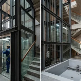 Kích thước hố thông thủy thang máy gia đình nhà 3 tầng chuẩn tại TPHCM.