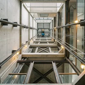 Kiểm tra tiêu chuẩn hố thông thủy cho thang máy gia đình nhà 5 tầng.